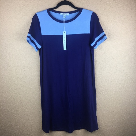 t-shirt dress • she + sky • size small